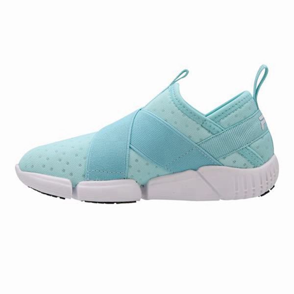 Fila Slick Aqua Kd Boy's Lifestyle Shoes - Turquoise,NZ 94-21893